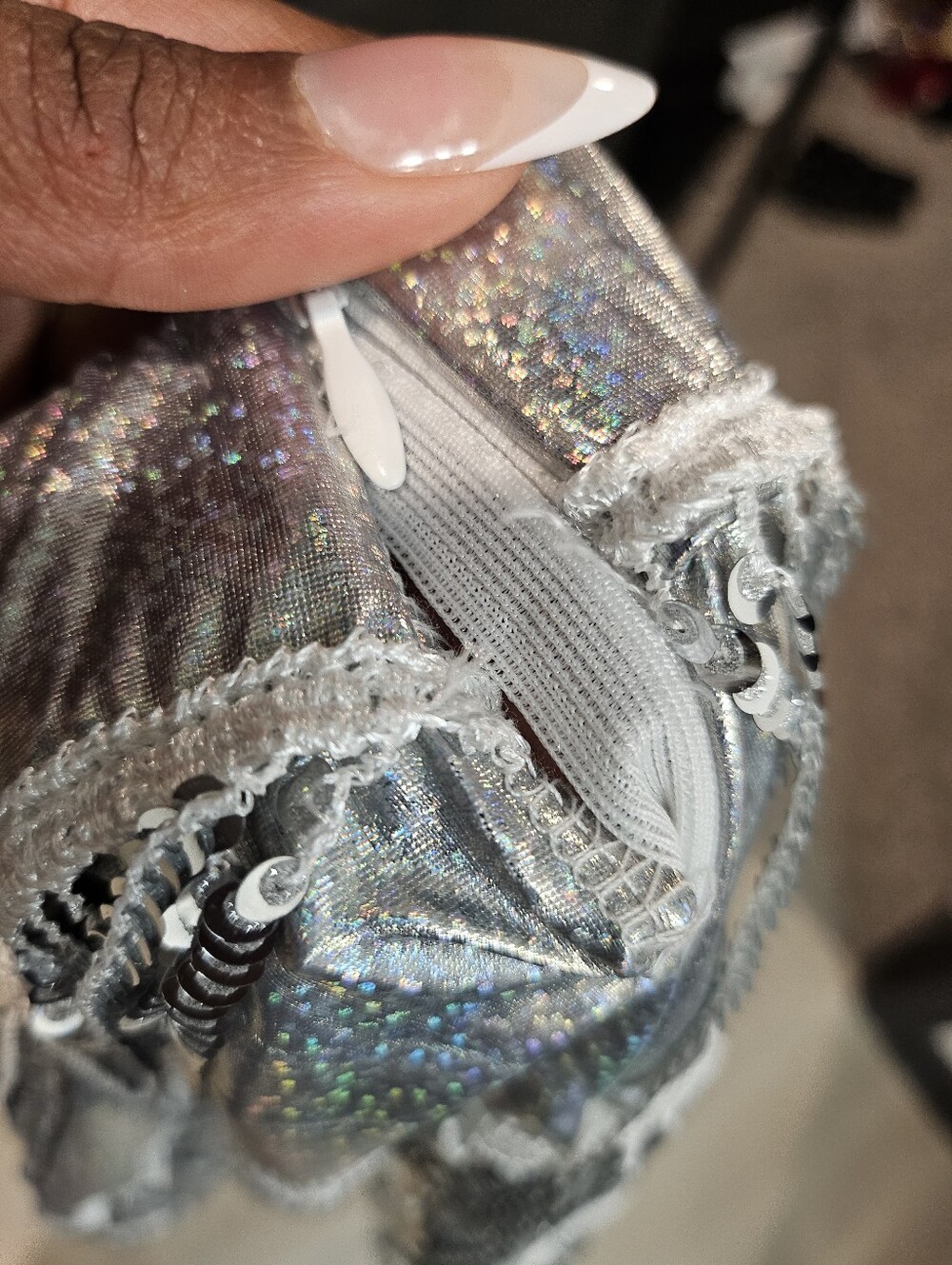 Silver Shorts - Picture 4 of 8